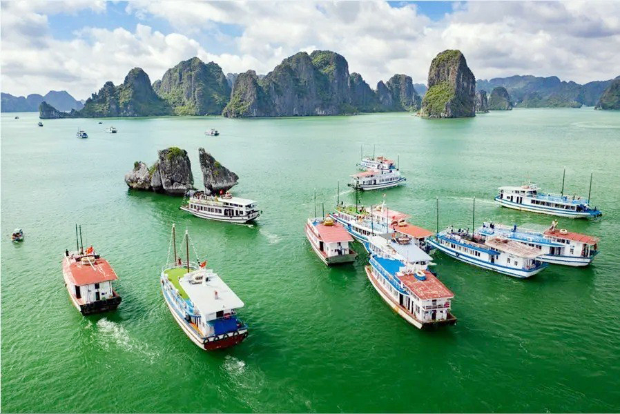 vé tàu ghép thăm vịnh hạ long giá rẻ