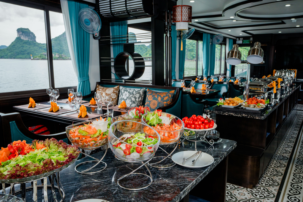 du thuyền 5 sao, 48 chỗ Sao Mai - Dragon Cruise