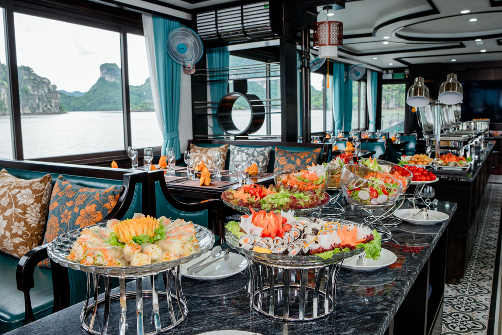 du thuyền 5 sao, 48 chỗ Sao Mai - Dragon Cruise